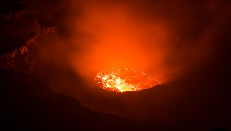 Mountain Nyiragongo