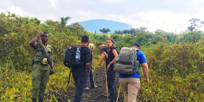 Hike up the Mount Nyiragongo