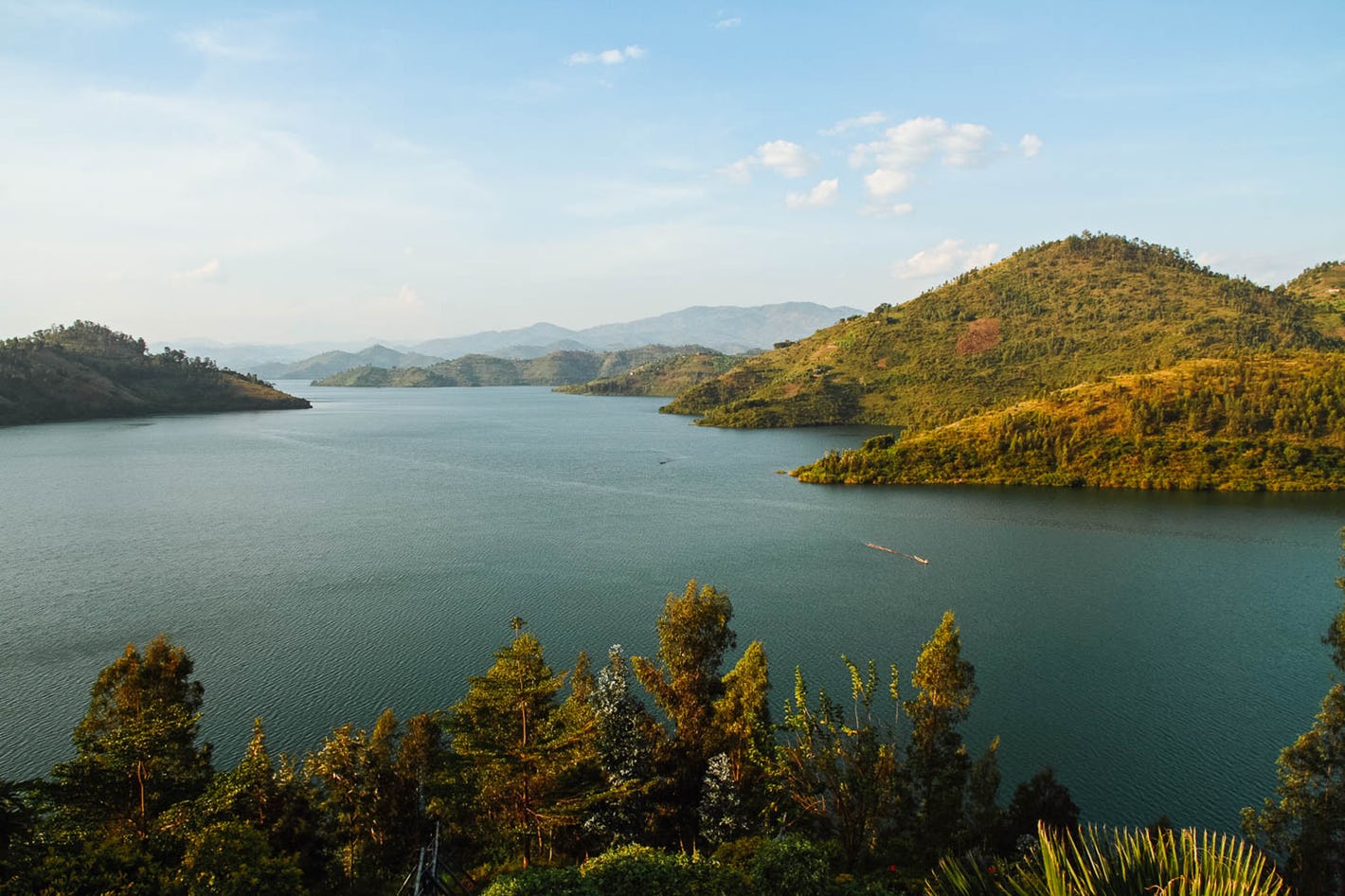 Exploring Lake Kivu in Rwanda