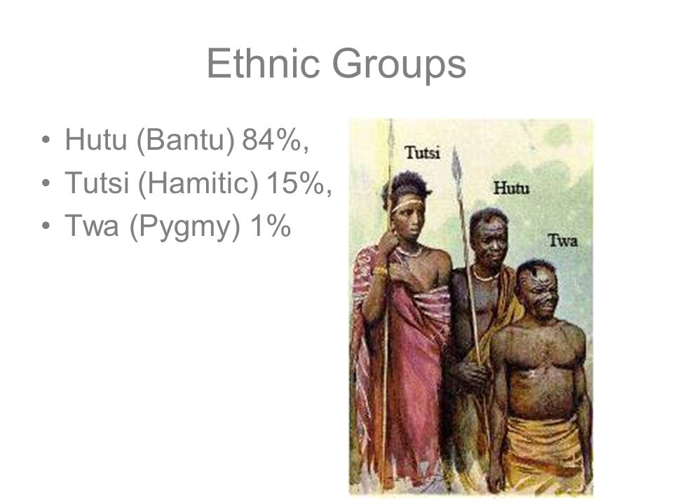 The Hutu Tribe in Rwanda
